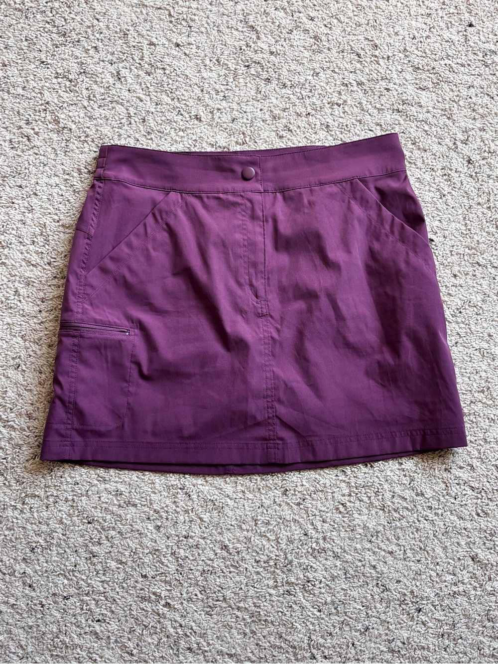 32 Cool Women’s M Light Purple Active Skort with Side Zippered Pocket